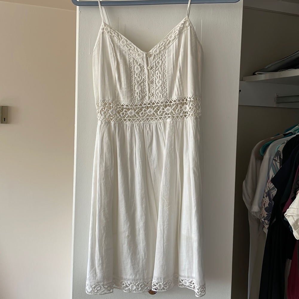 Abercrombie White Summer Dress